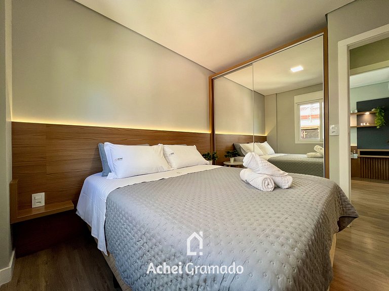 Apartamento Impecável Aire 2 dorm by Achei Gramado