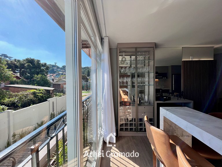 Apartamento Res Aire 3 Suítes by Achei Gramado