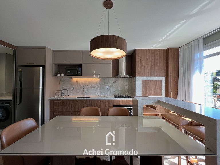 Apartamento Res Aire 3 Suítes by Achei Gramado