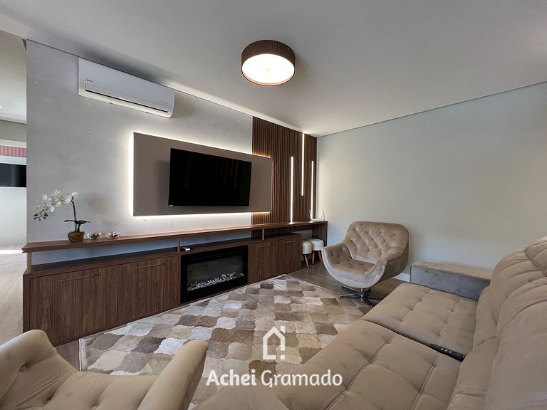 Apartamento Res Aire 3 Suítes by Achei Gramado