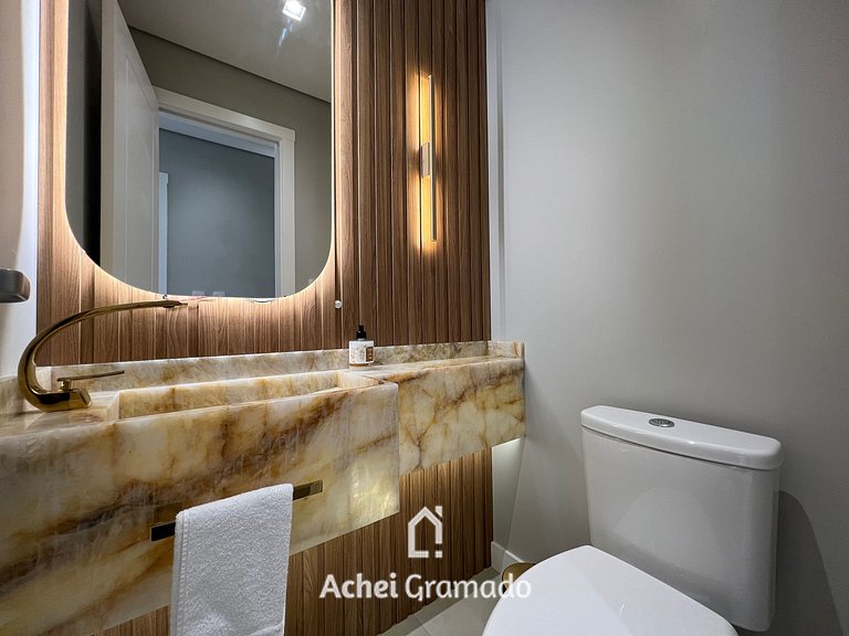 Apartamento Res Aire 3 Suítes by Achei Gramado