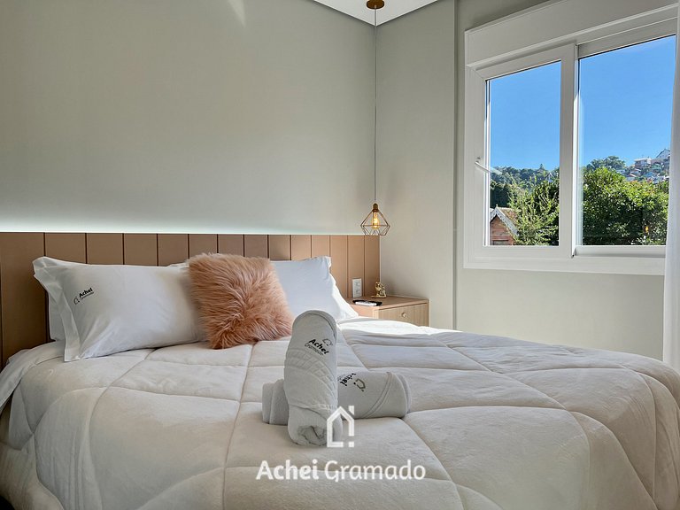 Apartamento Res Aire 3 Suítes by Achei Gramado