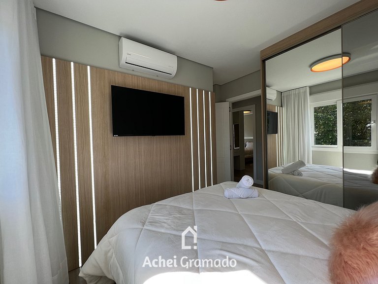 Apartamento Res Aire 3 Suítes by Achei Gramado