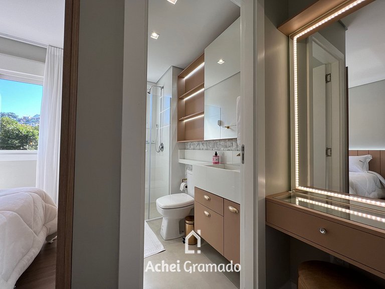 Apartamento Res Aire 3 Suítes by Achei Gramado