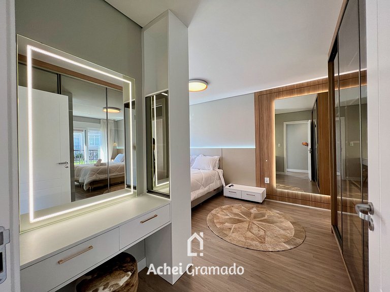 Apartamento Res Aire 3 Suítes by Achei Gramado