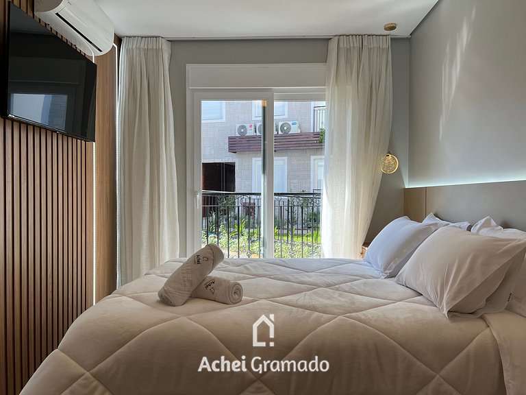Apartamento Res Aire 3 Suítes by Achei Gramado