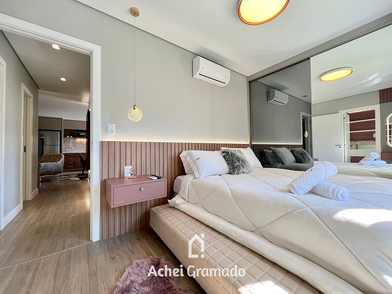 Apartamento Res Aire 3 Suítes by Achei Gramado
