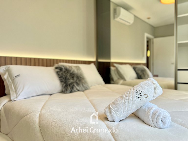 Apartamento Res Aire 3 Suítes by Achei Gramado