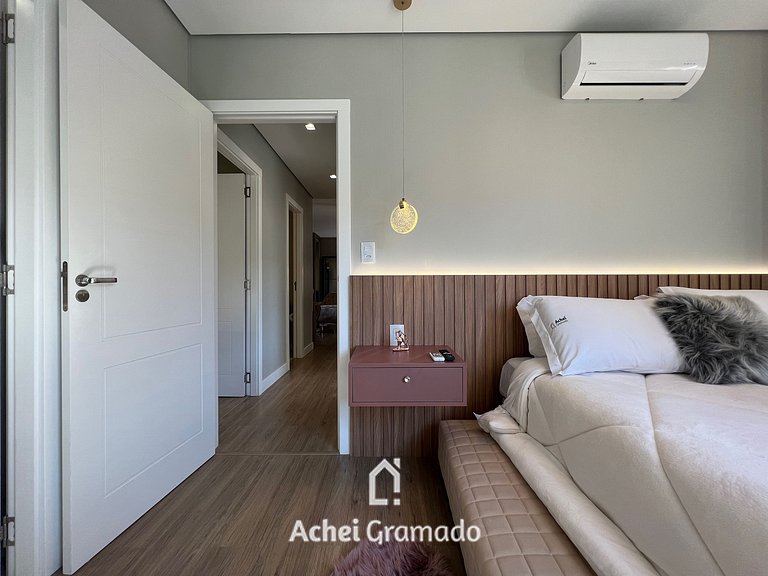 Apartamento Res Aire 3 Suítes by Achei Gramado