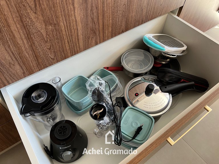 Apartamento Res Aire 3 Suítes by Achei Gramado