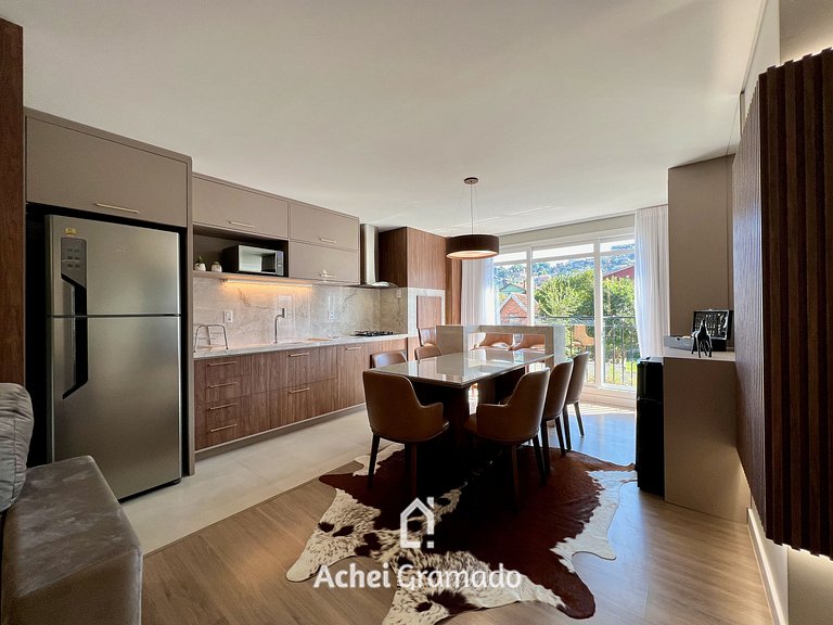 Apartamento Res Aire 3 Suítes by Achei Gramado