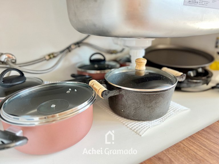 Apartamento Res Aire 3 Suítes by Achei Gramado
