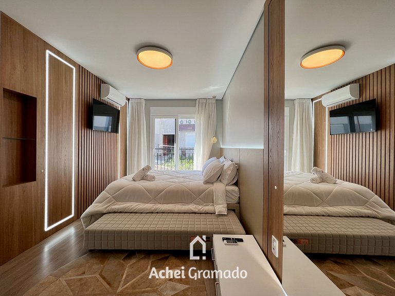 Apartamento Res Aire 3 Suítes by Achei Gramado