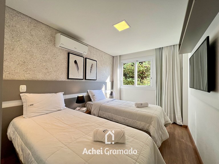 Apartamento Haus 2 dorm Centro by Achei Gramado