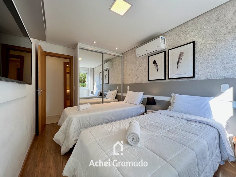 Apartamento Haus 2 dorm Centro by Achei Gramado