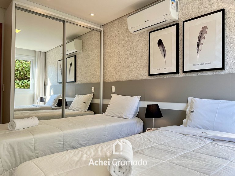 Apartamento Haus 2 dorm Centro by Achei Gramado