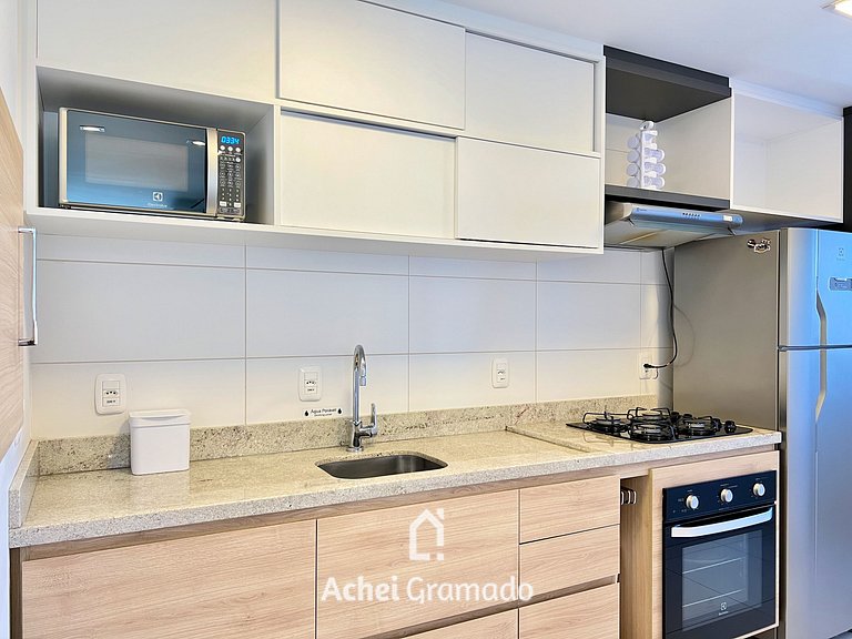 Apartamento Haus 2 dorm Centro by Achei Gramado
