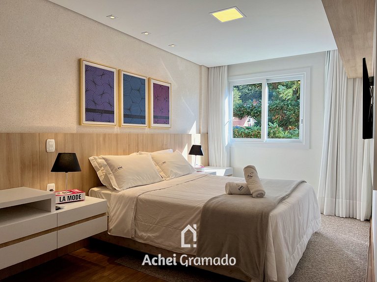 Apartamento Haus 2 dorm Centro by Achei Gramado