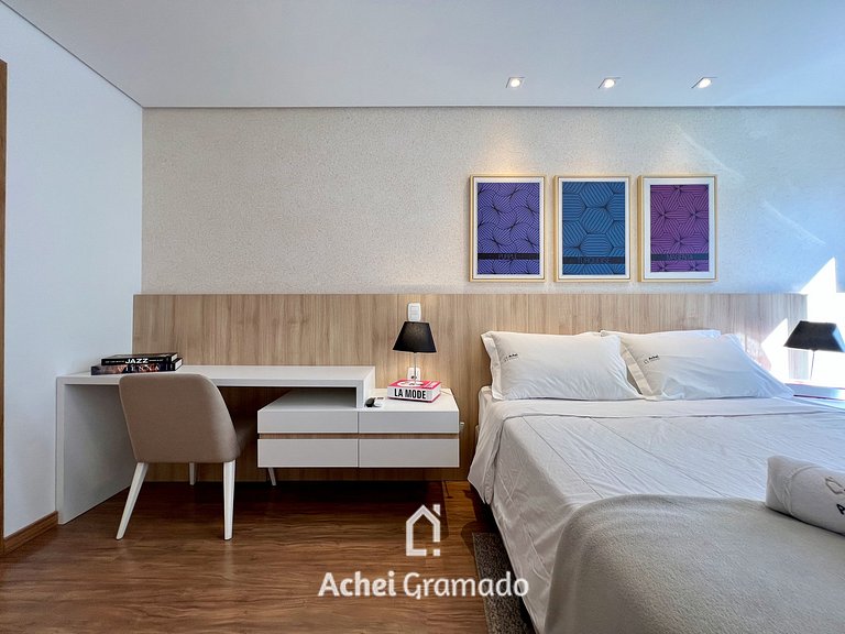 Apartamento Haus 2 dorm Centro by Achei Gramado
