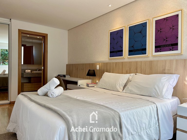 Apartamento Haus 2 dorm Centro by Achei Gramado