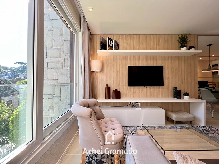 Apartamento Haus 2 dorm Centro by Achei Gramado