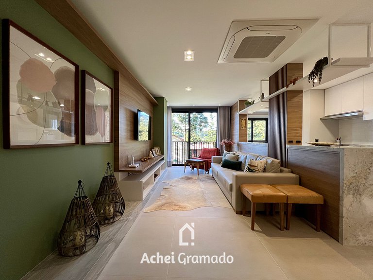 Apartamento Res Accorsi 2 Suítes by Achei Gramado