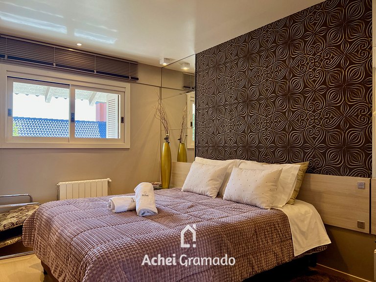 Cobertura Duplex de Cinema 3dorm by Achei Gramado