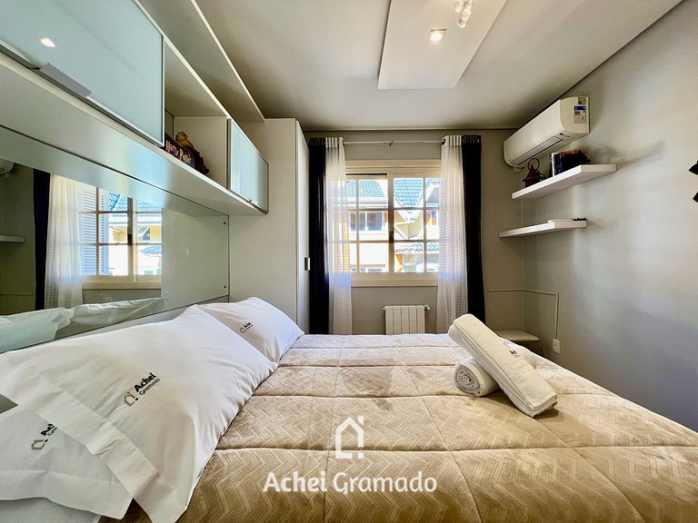 Cobertura Duplex de Cinema 3dorm by Achei Gramado
