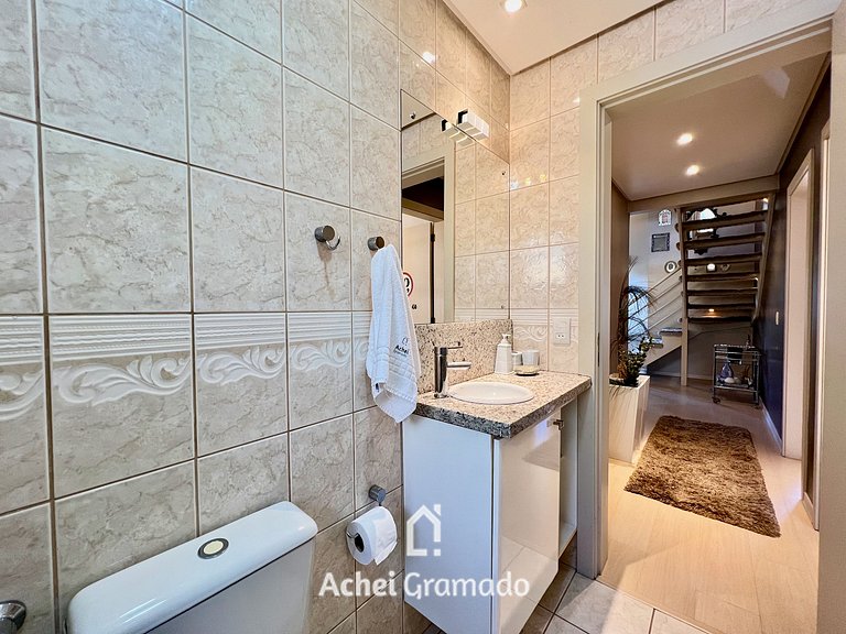 Cobertura Duplex de Cinema 3dorm by Achei Gramado
