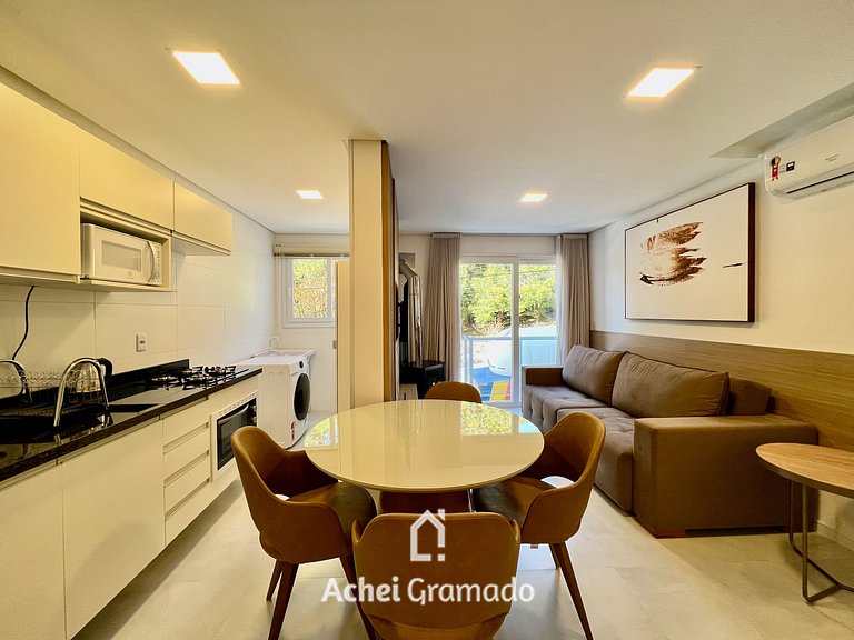 Apartamento Villa Hortênsias 1dorm Centro by Achei