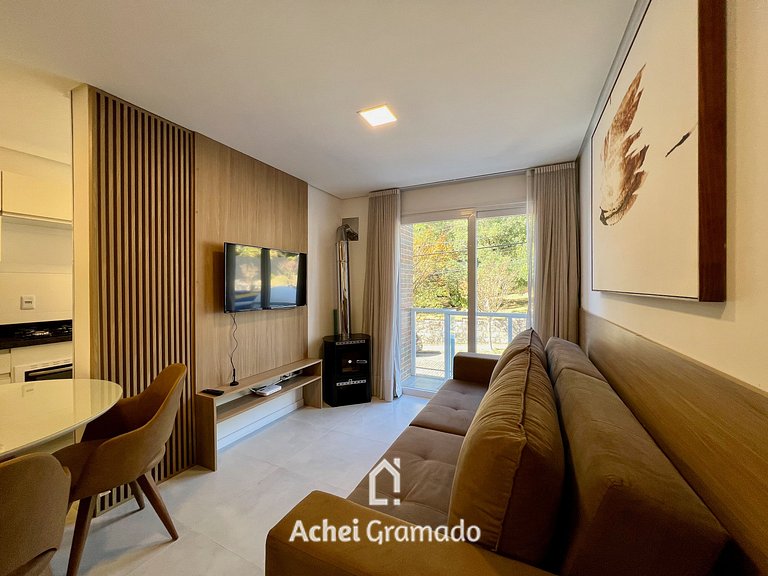 Apartamento Villa Hortênsias 1dorm Centro by Achei