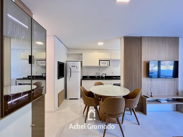 Apartamento Villa Hortênsias 1dorm Centro by Achei