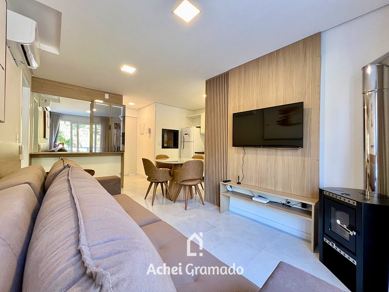 Apartamento Villa Hortênsias 1dorm Centro by Achei