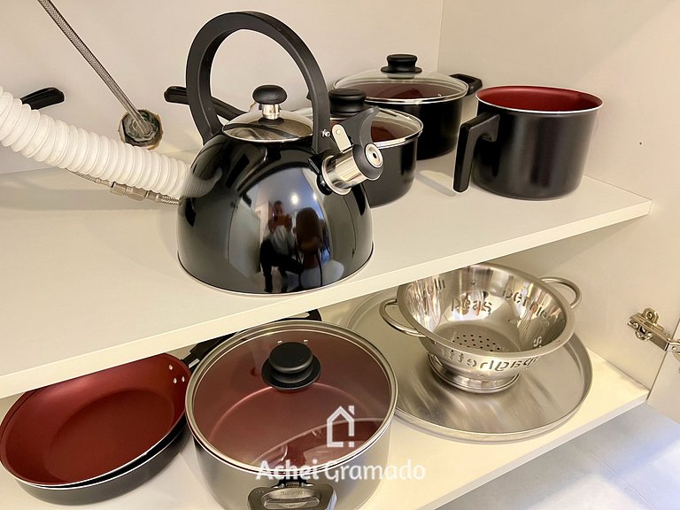 Apartamento Villa Hortênsias 1dorm Centro by Achei