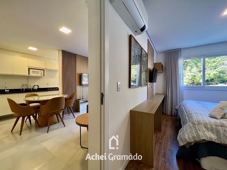 Apartamento Villa Hortênsias 1dorm Centro by Achei