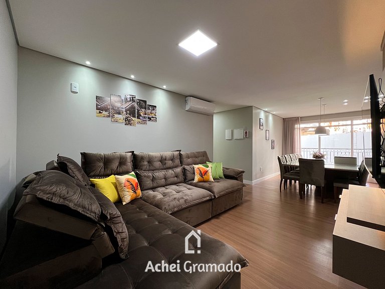 Lindo Apartamento Aire 3 Suítes by Achei Gramado