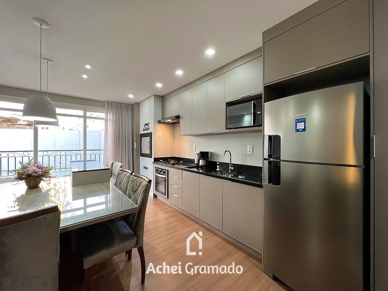 Lindo Apartamento Aire 3 Suítes by Achei Gramado