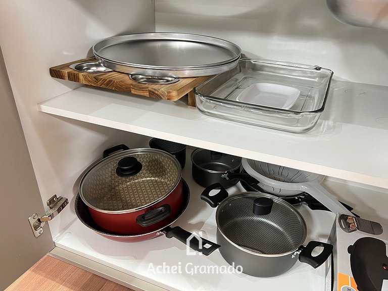 Lindo Apartamento Aire 3 Suítes by Achei Gramado