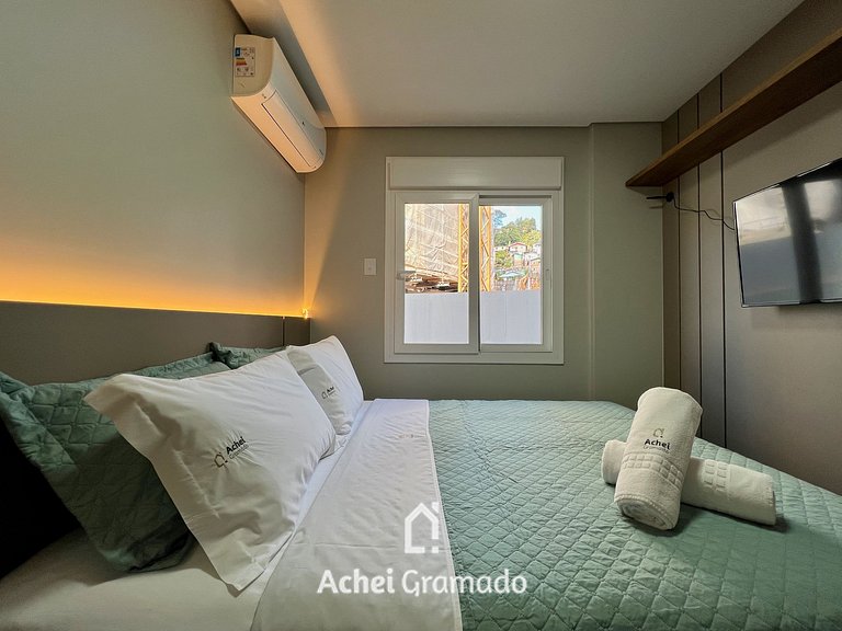 Lindo Apartamento Aire 3 Suítes by Achei Gramado