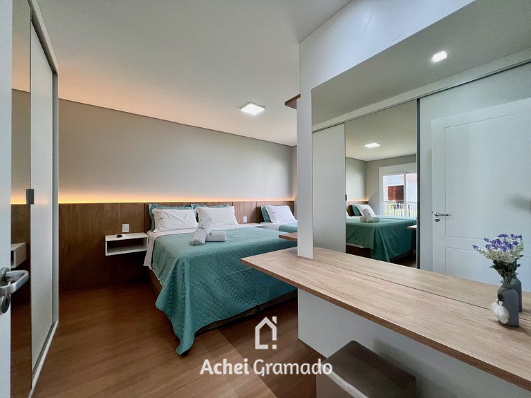 Lindo Apartamento Aire 3 Suítes by Achei Gramado