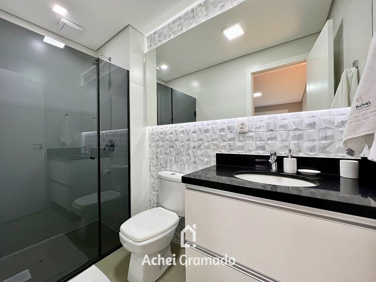 Lindo Apartamento Aire 3 Suítes by Achei Gramado