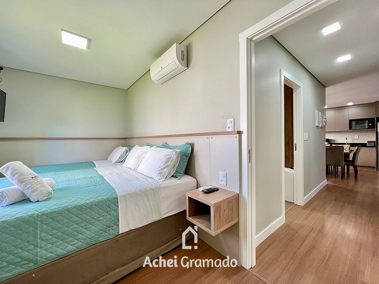 Lindo Apartamento Aire 3 Suítes by Achei Gramado