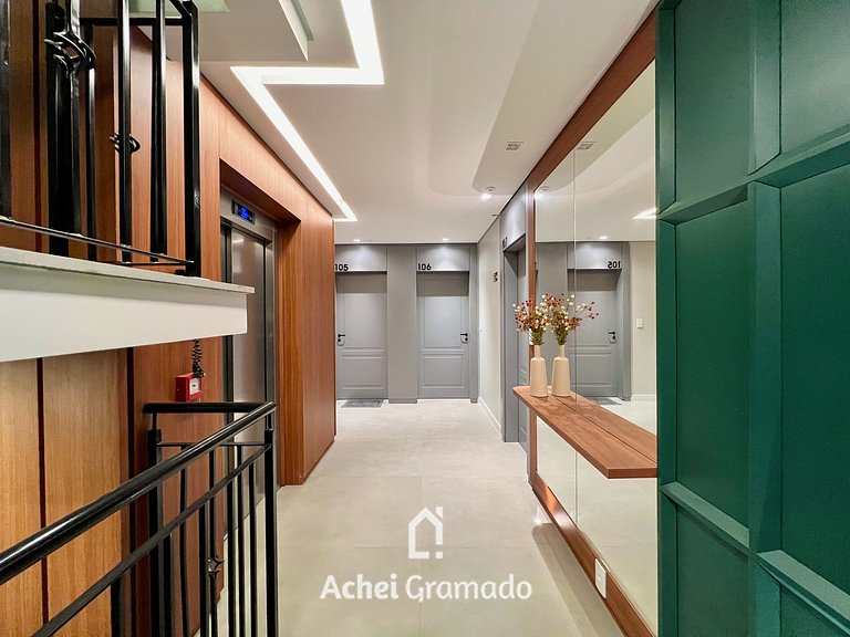 Lindo Apartamento Aire 3 Suítes by Achei Gramado
