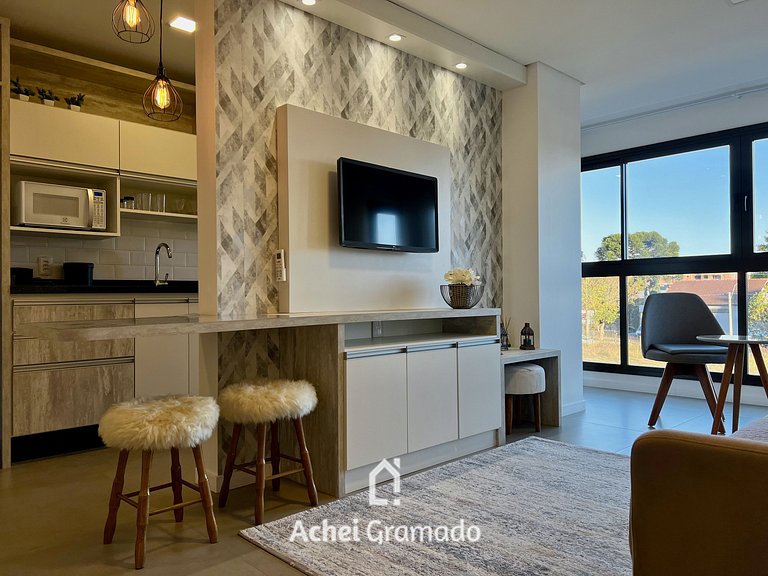 Apartamento Volo Class 1 dorm Centro by Achei