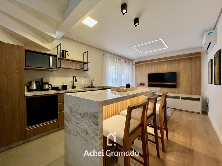 Incrível Loft 235 1 Suíte Centro by Achei