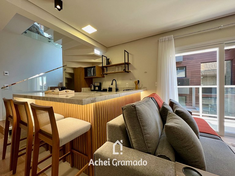 Incrível Loft 235 1 Suíte Centro by Achei