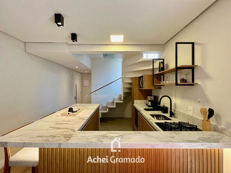 Incrível Loft 235 1 Suíte Centro by Achei