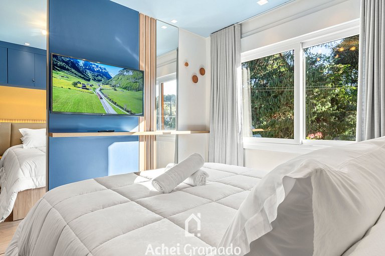 Apartamento Bellagio 2 Suítes e Piscina by Achei