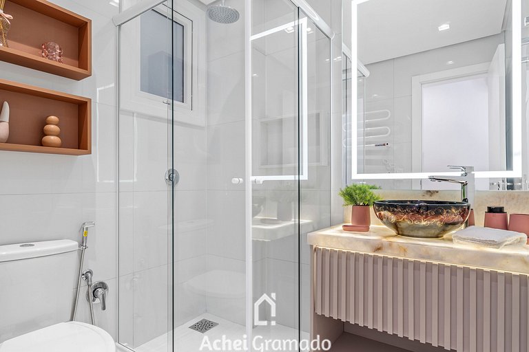 Apartamento Bellagio 2 Suítes e Piscina by Achei