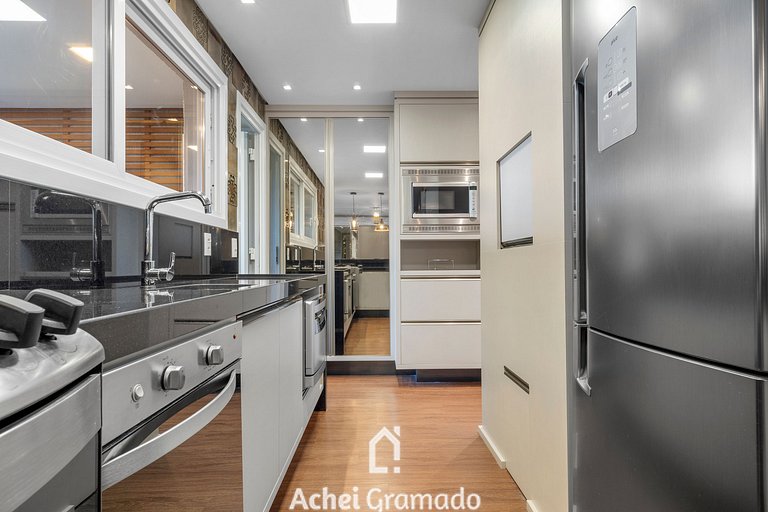 Apartamento Bela Vista 3 Suítes by Achei Gramado